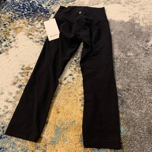 🍋 Lululemon Black Align High Rise Crop 21” Pant New